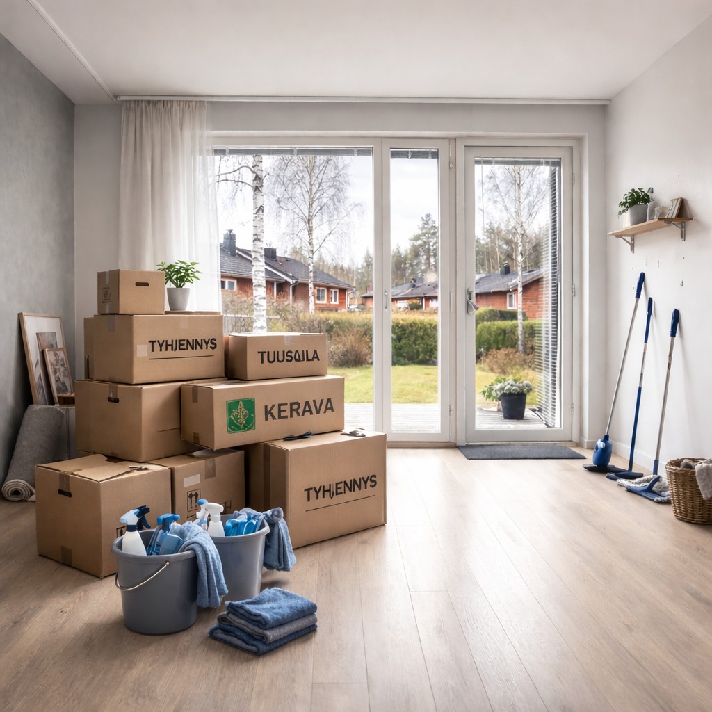 Kuolinpesän tyhjennys Keravalla – tavaroiden lajittelu kierrätykseen ja poisvientiin
